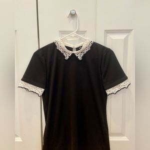 Karl Lagerfeld short sleeve blouse